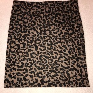 Xhilaration cheetah print skirt